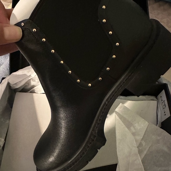 New Coach LORY LEATHER BOOTIE - Picture 5 of 9